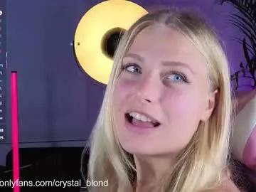 Freechat crystal_blond on Chaturbate