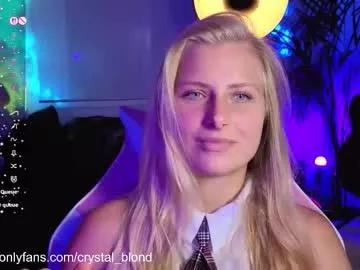 Freechat crystal_blond on Chaturbate